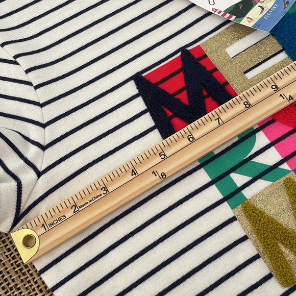 Joules Merry XMAS Size 4 Sweater, NWT - Picture 8 of 11